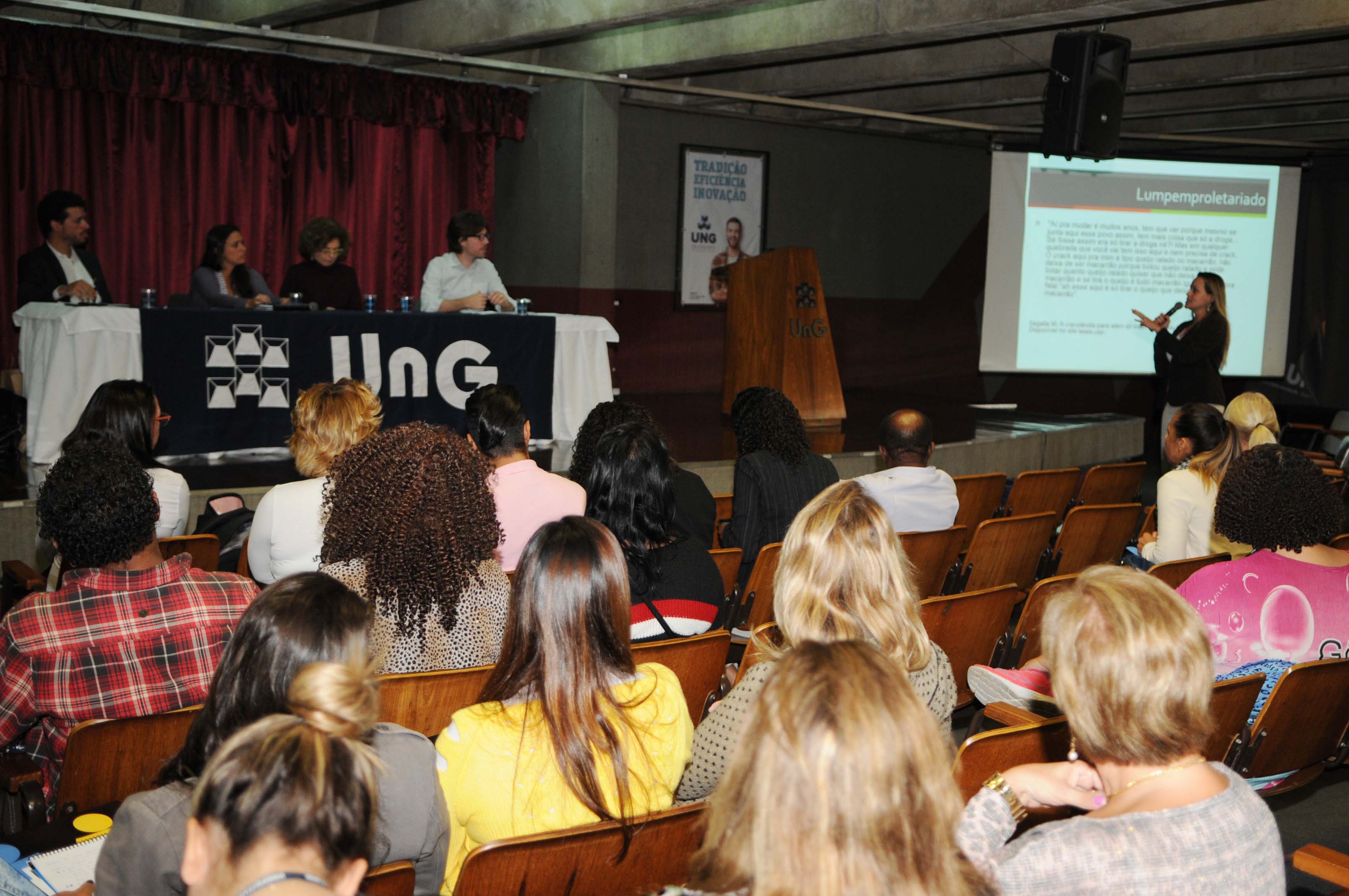 Assunto: Palestra Defensoria da Saúde Local: UNG, Prédio F, Centro Data: 11-05-2016 Foto: William Benício/PMG