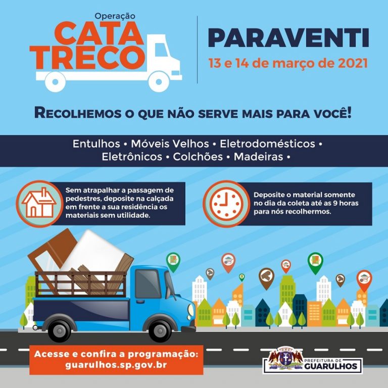 Operação Cata-Treco atende o Jardim Paraventi neste final de semana ...