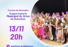 Grupo Infantojuvenil do Conservatório se apresenta gratuitamente no próximo dia 13