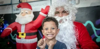 Parques Chico Mendes e Fracalanza recebem Papai Noel e iluminação natalina nesta sexta-feira