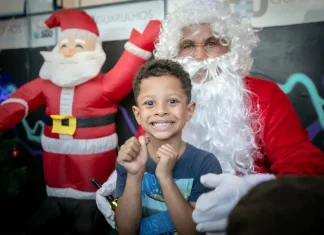 Parques Chico Mendes e Fracalanza recebem Papai Noel e iluminação natalina nesta sexta-feira