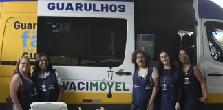 Vacimóvel atende no Taboão para ampliar o acesso à vacinação em Guarulhos