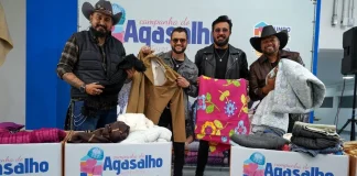Fundo Social de Guarulhos dá início à Campanha do Agasalho 2026 com o grupo “Traia Véia” como embaixador