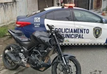 GCM recupera motocicleta roubada no Jardim São João