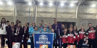 Ginástica artística de Guarulhos é campeã dos Jogos Abertos da Juventude