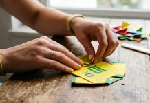Biblioteca Gracinda dos Anjos ensina a confeccionar camisas em origami no clima da Copa