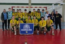 Handebol de Guarulhos é tetracampeão dos Jogos Abertos da Juventude