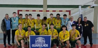 Handebol de Guarulhos é tetracampeão dos Jogos Abertos da Juventude