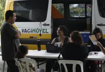 Prefeitura de Guarulhos leva Vacimóvel ao Zoológico para atualizar vacinas de gripe e sarampo