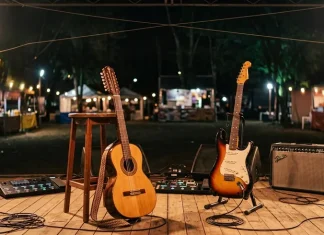 Teatro Adamastor recebe espetáculo gratuito que une viola caipira e rock no Dose Dupla Rock & Viola