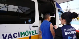 Terminal Urbano São João recebe Vacimóvel para imunizar passageiros contra a gripe e o sarampo
